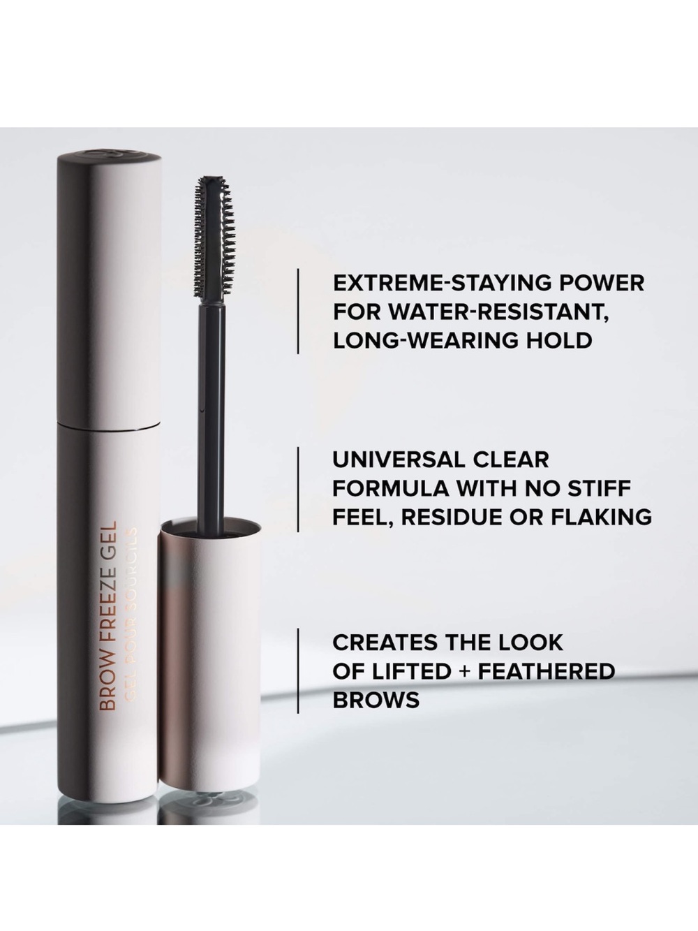 Anastasia Beverly Hills Brow Freeze Gel — Clear (Black Brush) - Picture 3 of 5